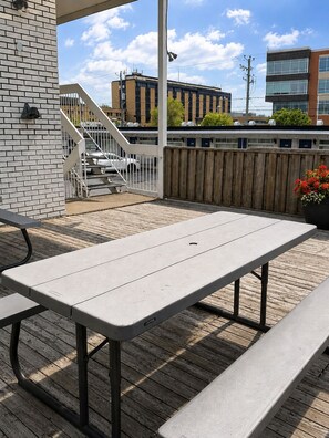 Terrace/patio - Motel La Siesta (Longueuil)