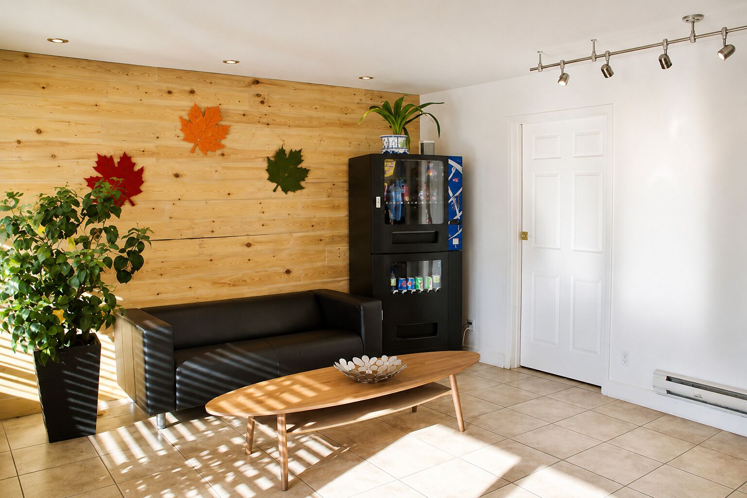 Sitteområde i lobbyen