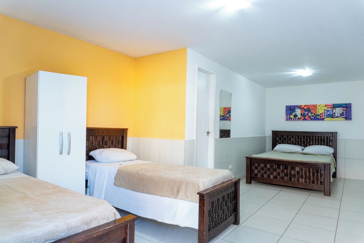 Standard Quadruple Room | Minibar, in-room safe, blackout drapes, iron/ironing board (on request)