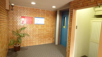 Interior entrance