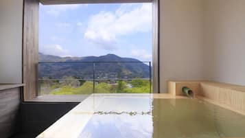 Superior tvåbäddsrum - flera sängar - privat badrum - utsikt mot bergen | Utsikt från rummet