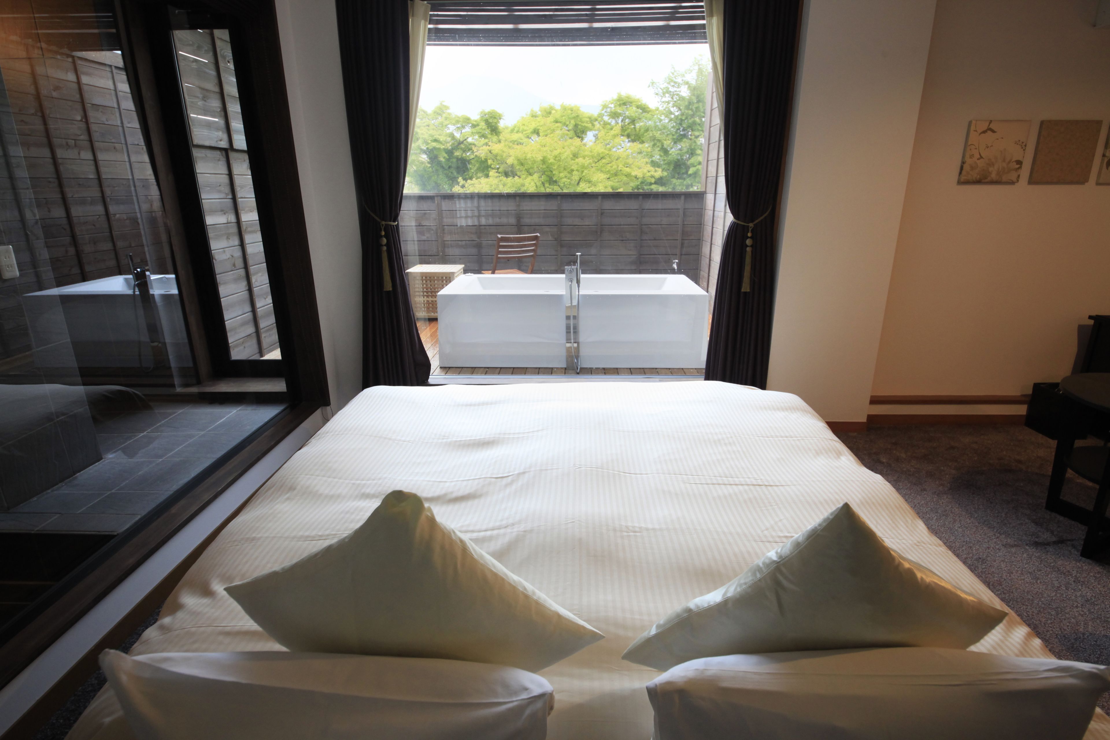 豪華客房, 1 張特大雙人床, 按摩浴缸, 山景 | 客房景觀