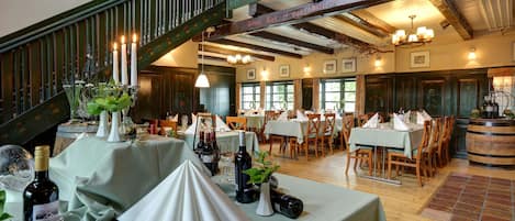 DĂźner servi sur place