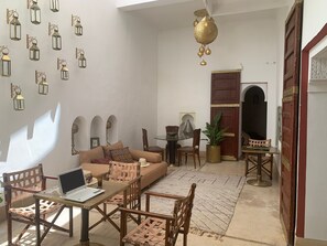 Vue depuis l’hébergement