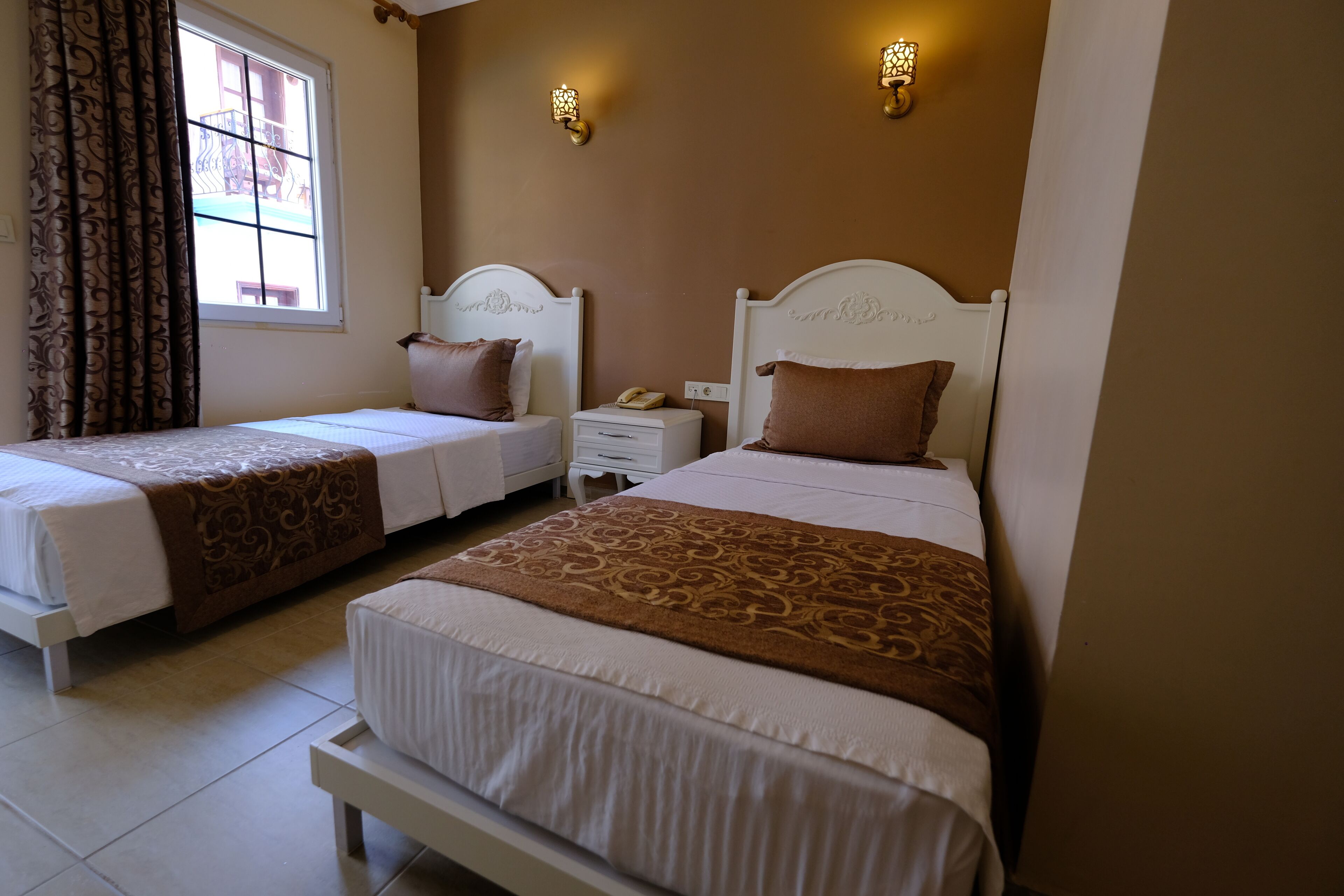 twin room, partial sea view | 1 bedroom, premium bedding, desk, soundproofing