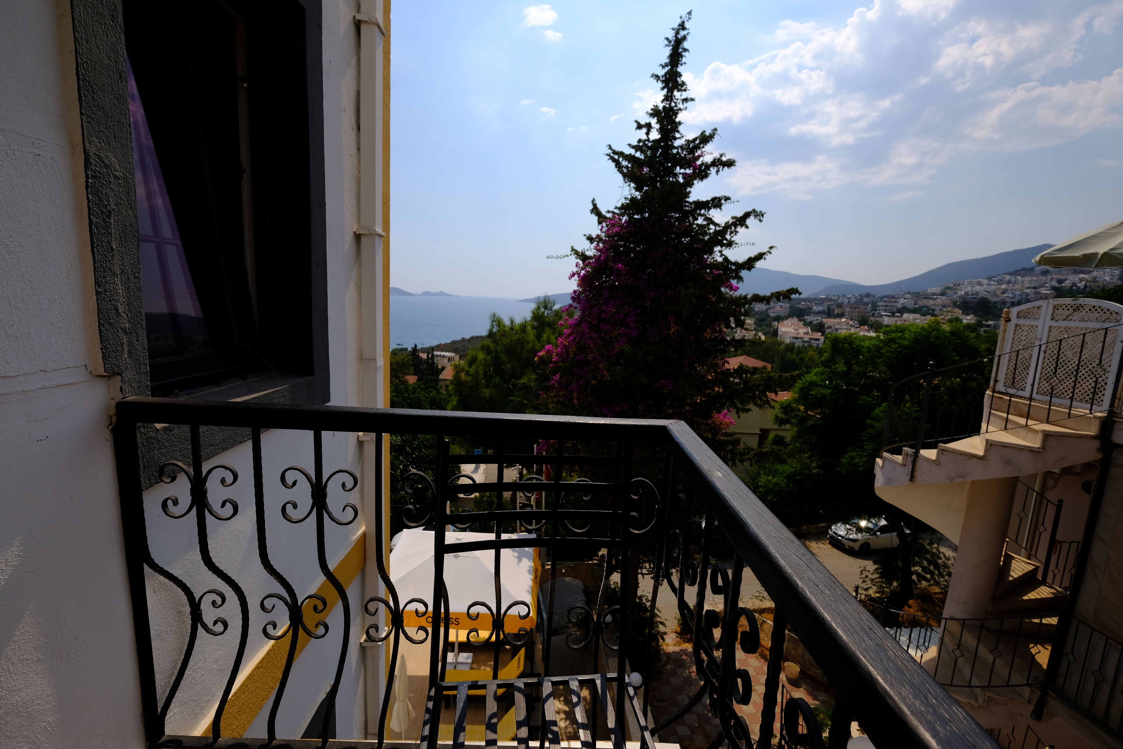 double room, sea view | 1 bedroom, premium bedding, desk, soundproofing