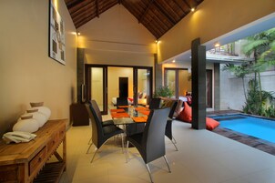 Villa, 3 camere da letto, piscina privata | Vista dalla camera
