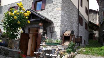 Entrada de la propiedad