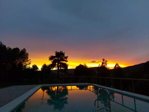 Seasonal outdoor pool