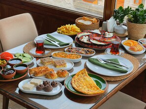 Frokostbuffé er inkludert hver dag