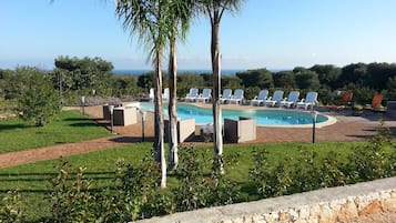 Seasonal outdoor pool