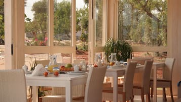 Daily local cuisine breakfast (EUR 6 per person)