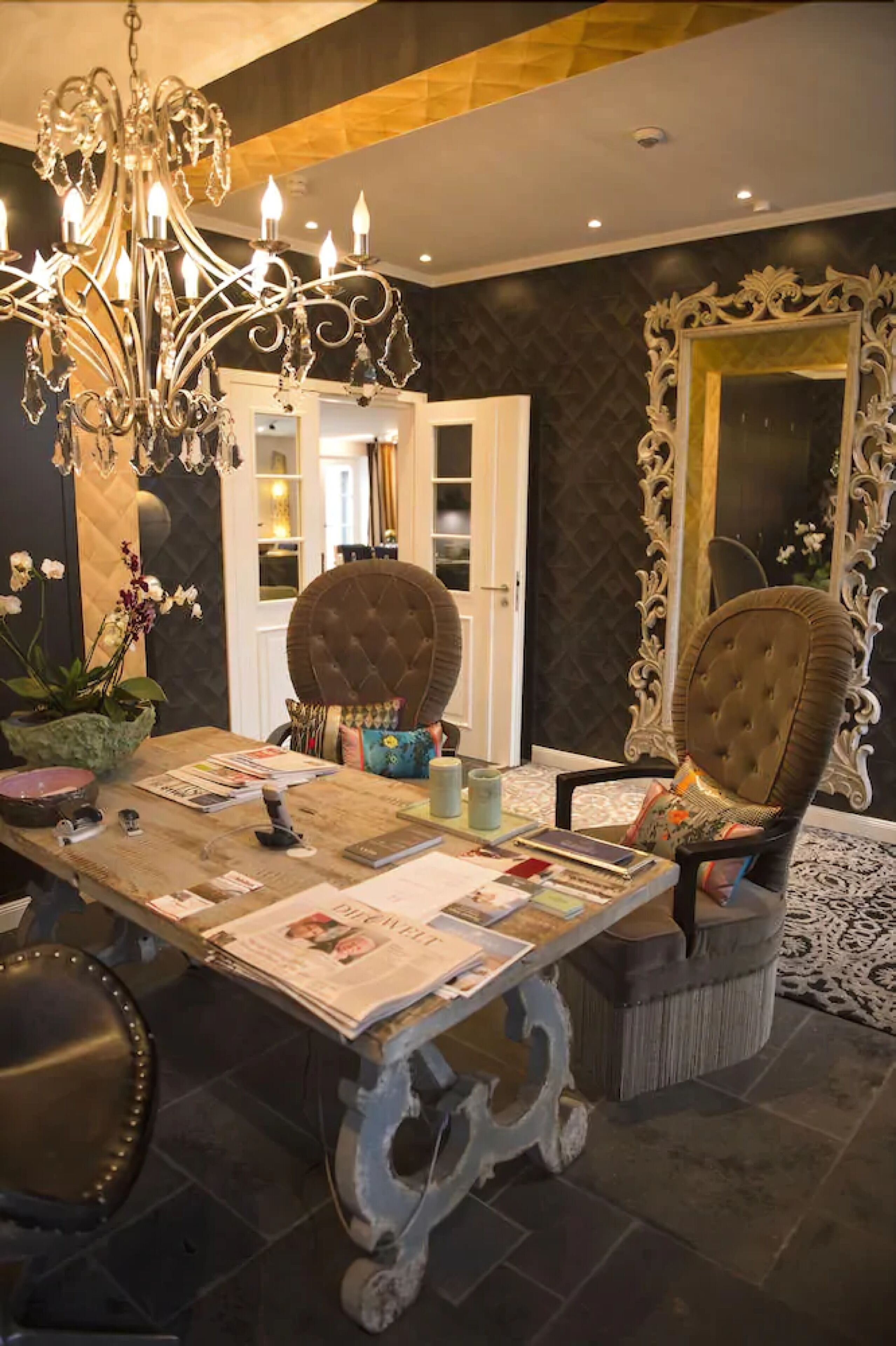 check-in/check-out kiosk