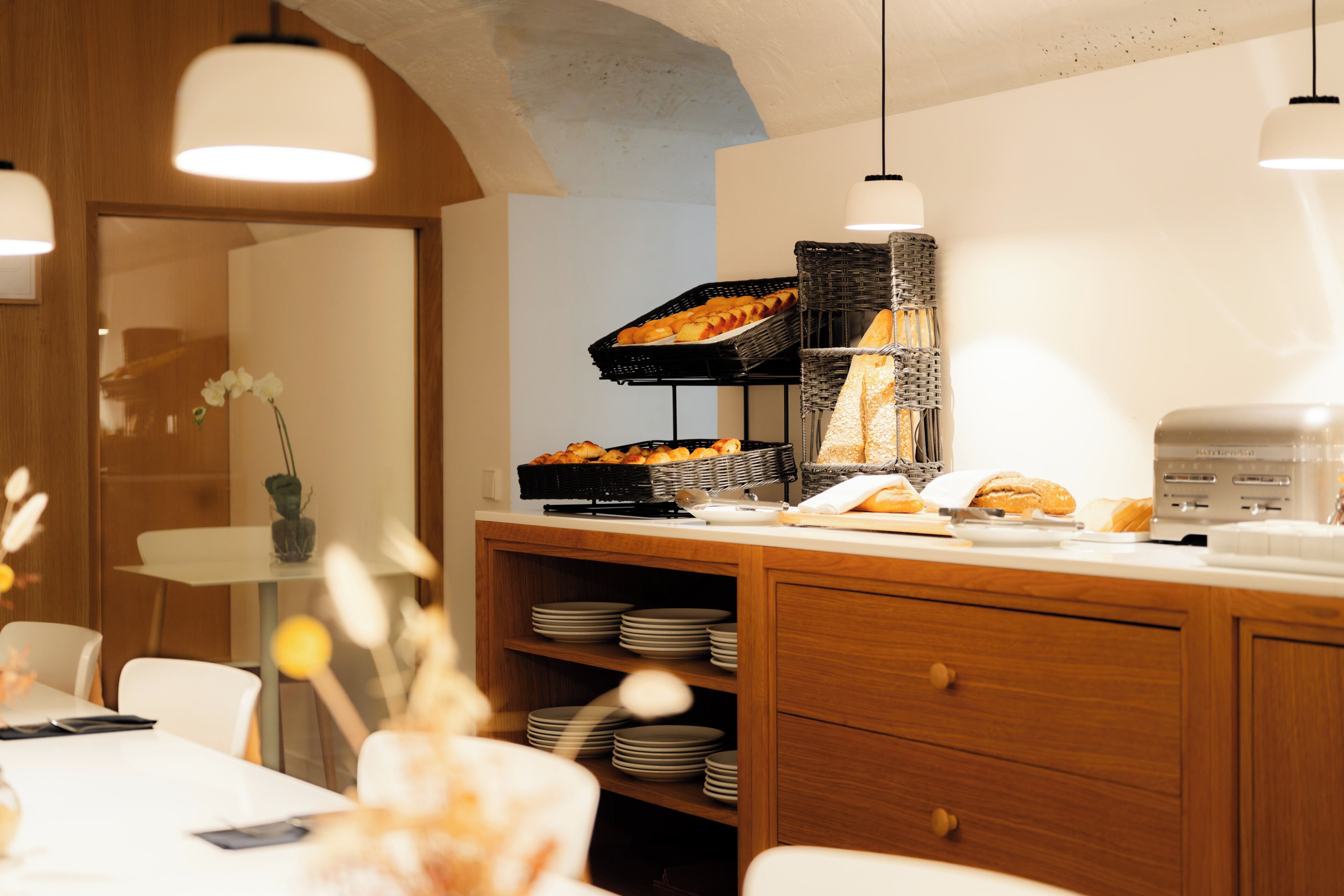 Breakfast buffet