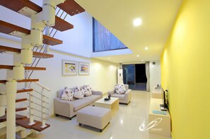 Loft Superior | Vardagsrum | LED-tv