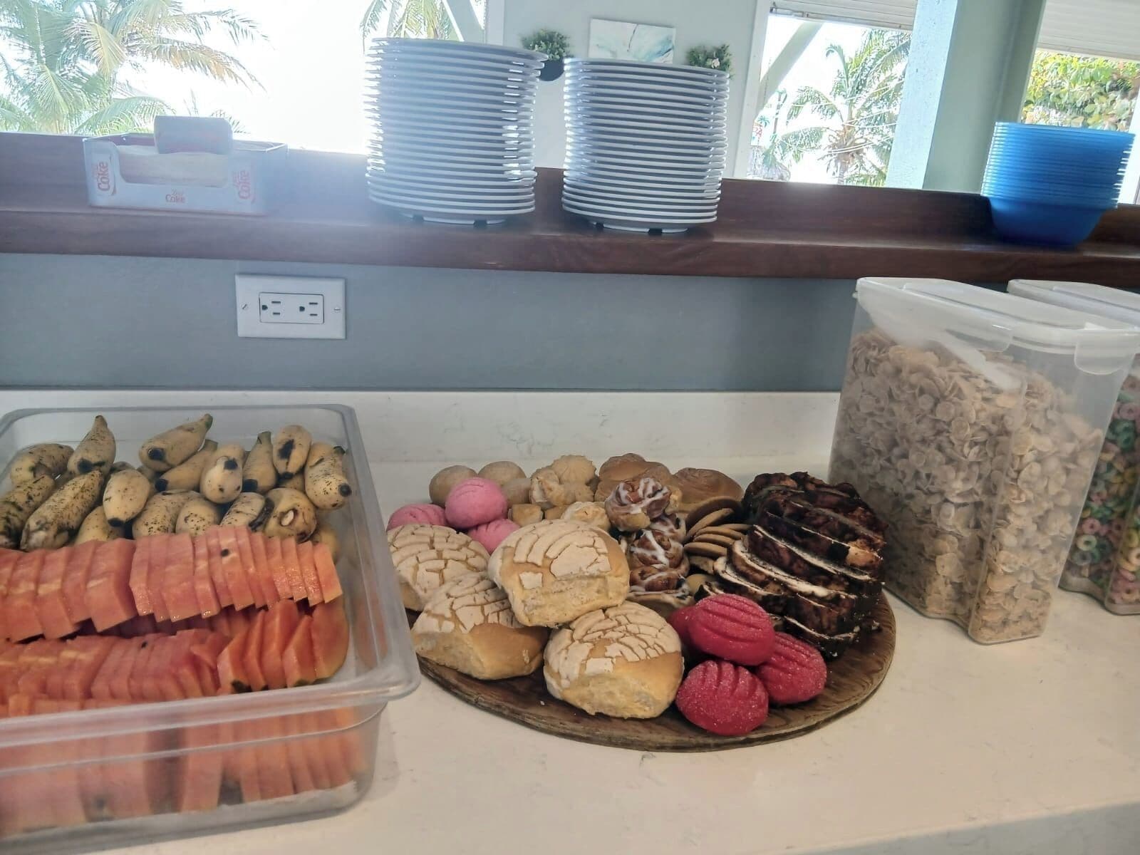 Breakfast area