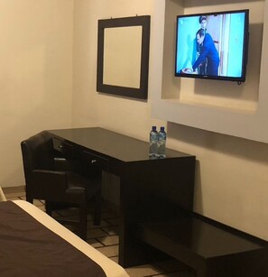 Standard Room, 2 Double Beds | Television