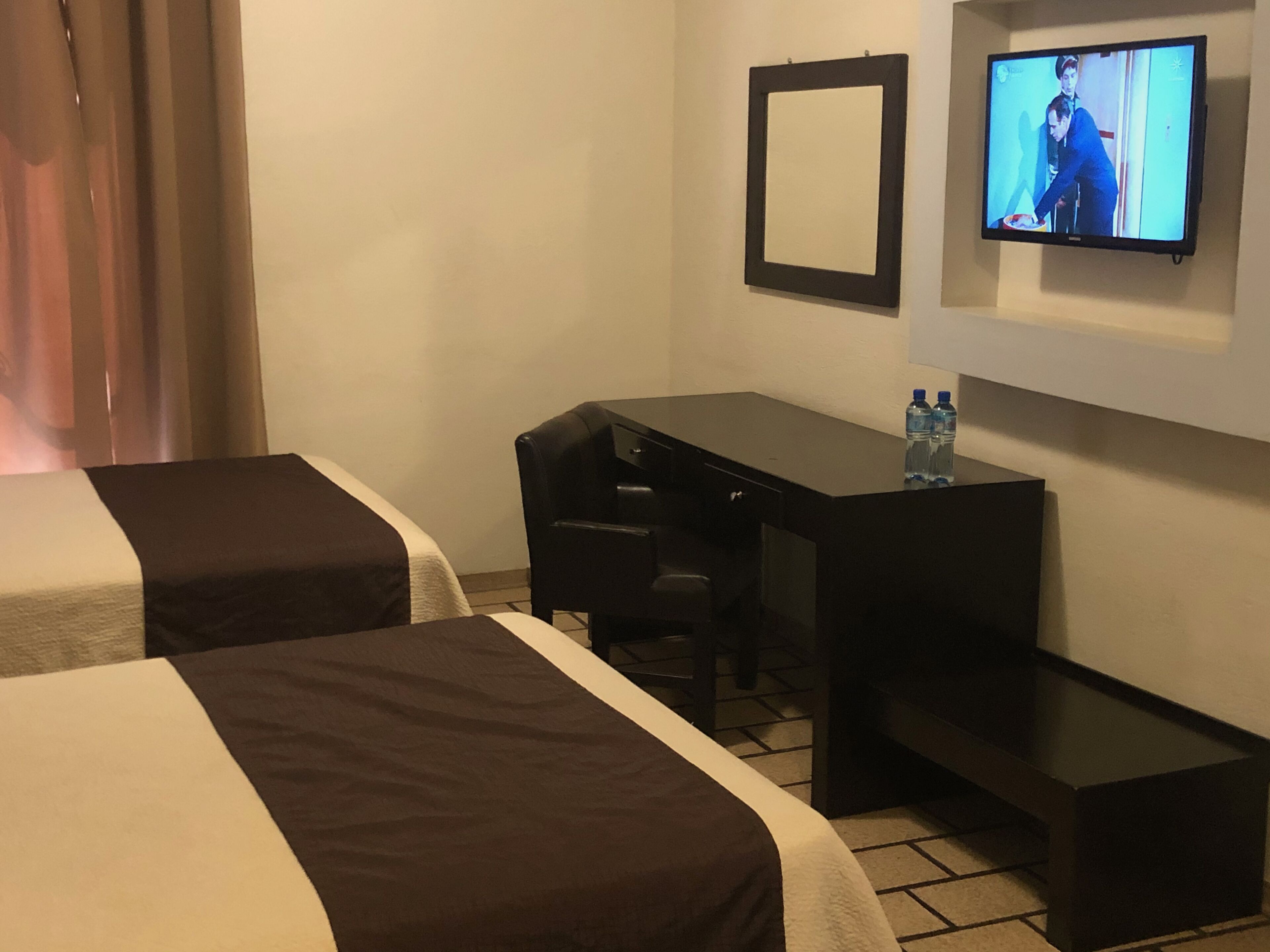 standard room, 2 double beds | 1 bedroom, desk, free wifi, bed sheets