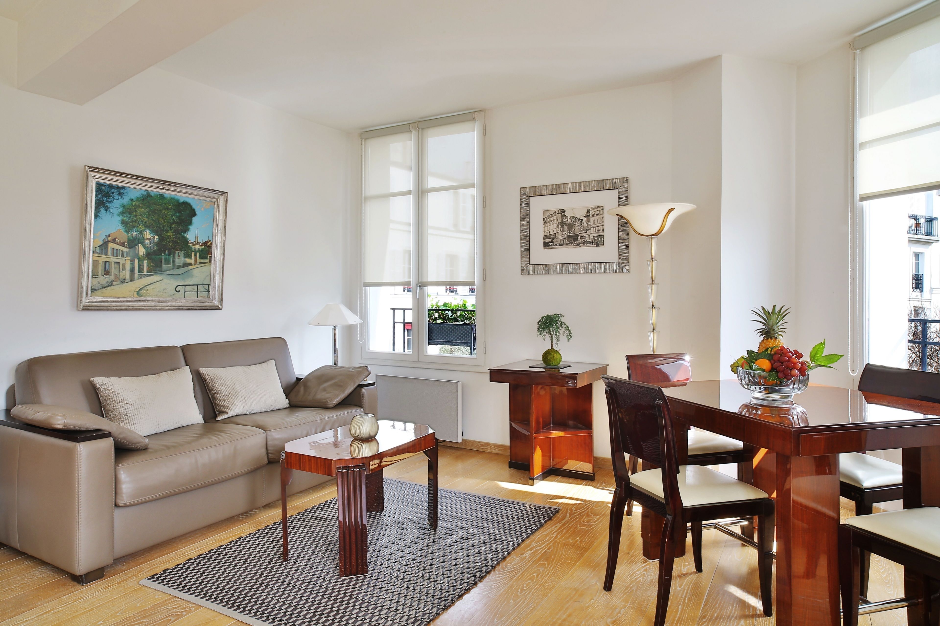 Căn hộ Deluxe, 1 phòng ngủ, quang cảnh thành phố | Bộ đồ giường cao cấp, két bảo mật tại phòng, trang trí khác biệt 