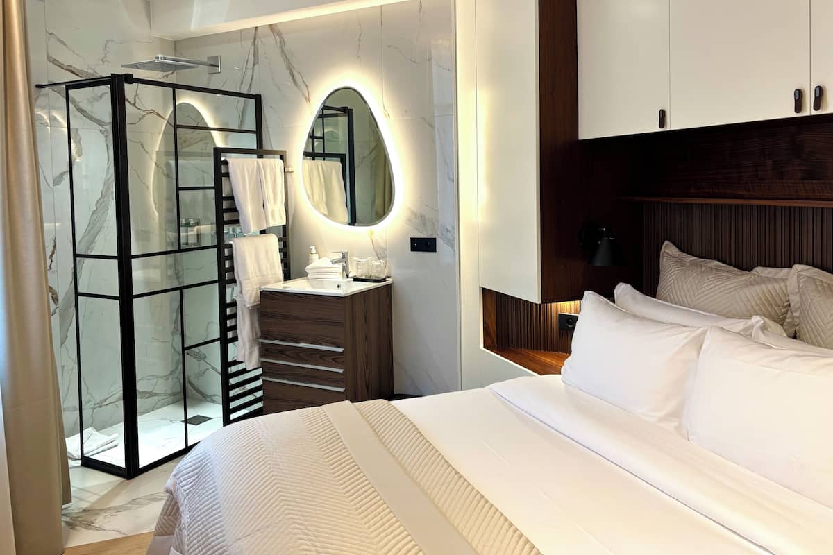 Superior-lejlighed - 2 soveværelser | Premium-sengetøj, pengeskab på værelset, individuelt design