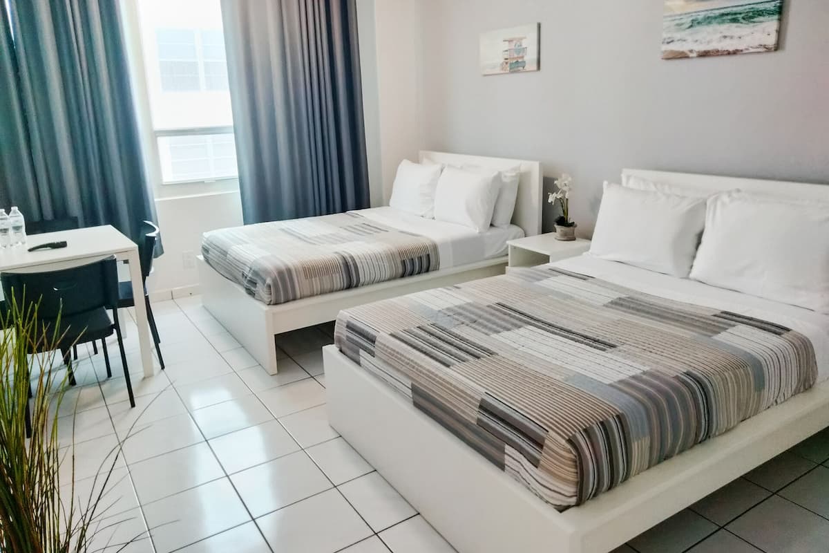 Comfort Studio | 1 bedroom, premium bedding, desk, laptop workspace