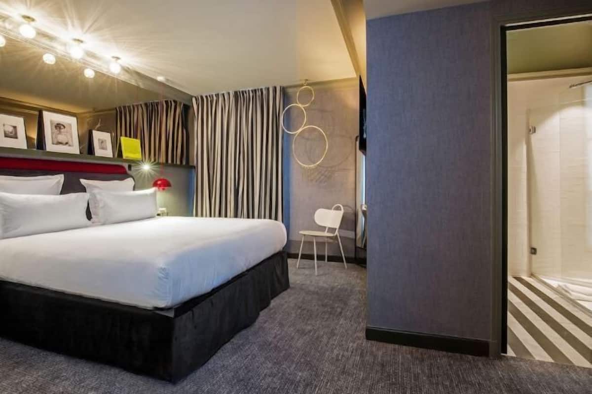 In-room safe, desk, blackout curtains, soundproofing