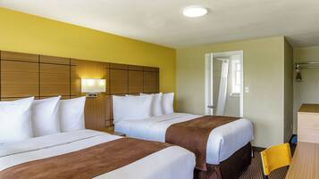 Desk, iron/ironing board, free WiFi, bed sheets