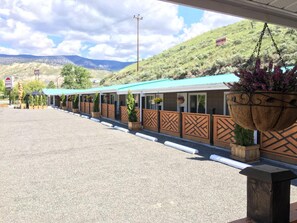 Fachada de la propiedad