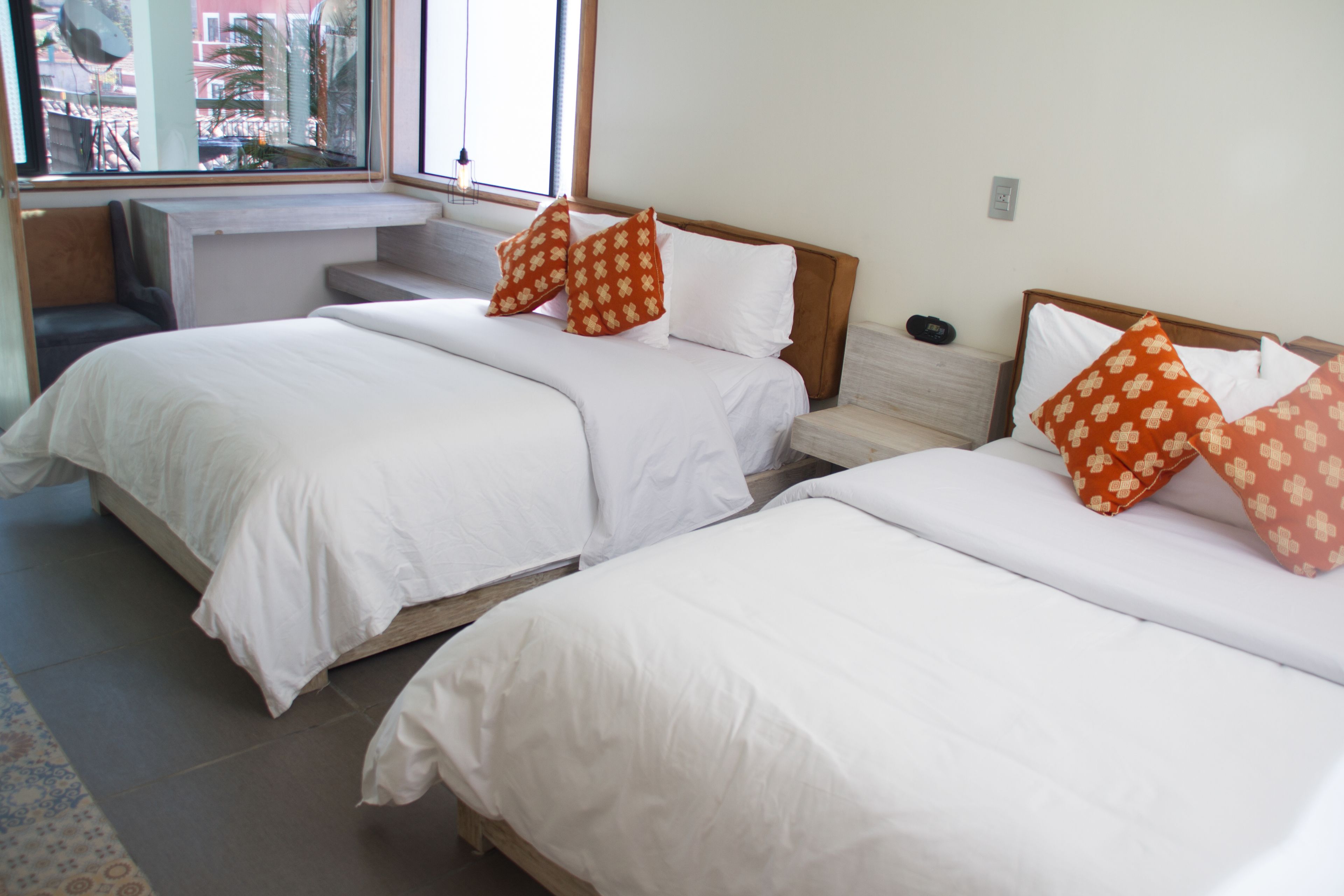standard room, 2 double beds | 1 bedroom, egyptian cotton sheets, premium bedding, down duvets