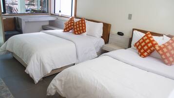 Standard Room, 2 Double Beds | 1 bedroom, Egyptian cotton sheets, premium bedding, down comforters