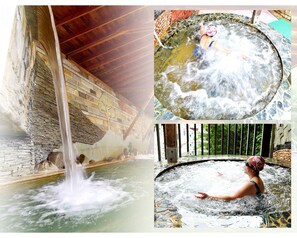 Outdoor spa tub - Jenq Yang Hotspring Hotel (Ren'ai)