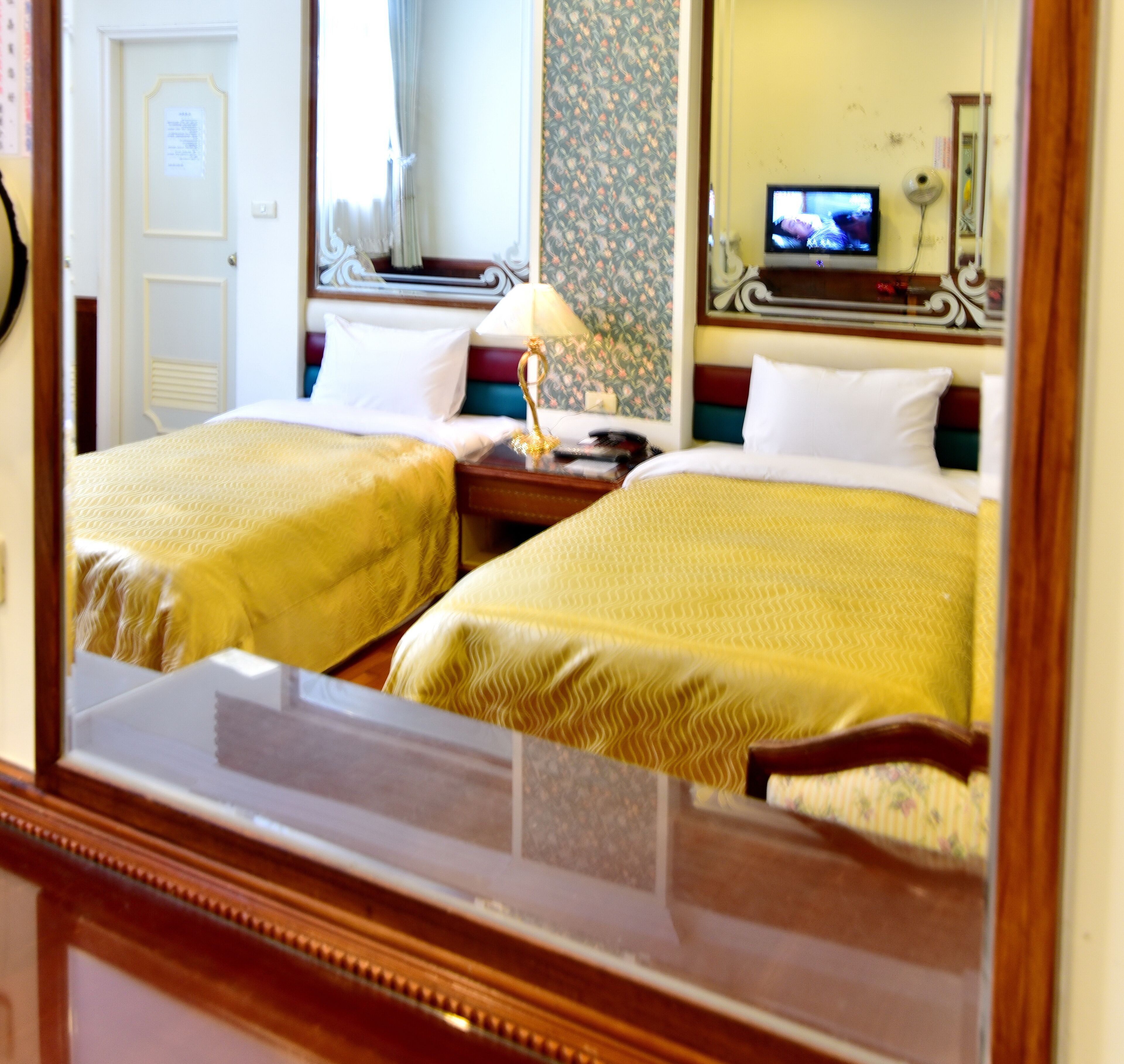 twin double room | view from room