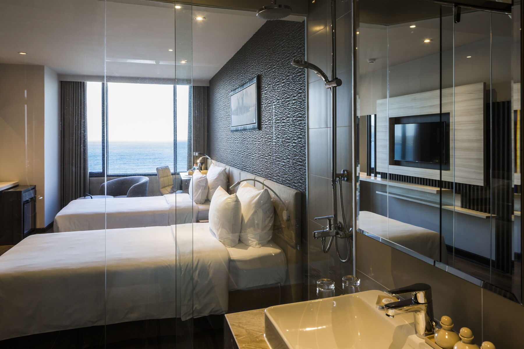 Premium bedding, minibar, in-room safe, desk