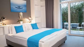 Ropa de cama de alta calidad, caja fuerte, escritorio y wifi gratis