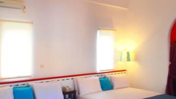 Kamar Quadruple Keluarga, 1 kamar tidur | Meja kerja, Wi-Fi gratis, dan seprai linen
