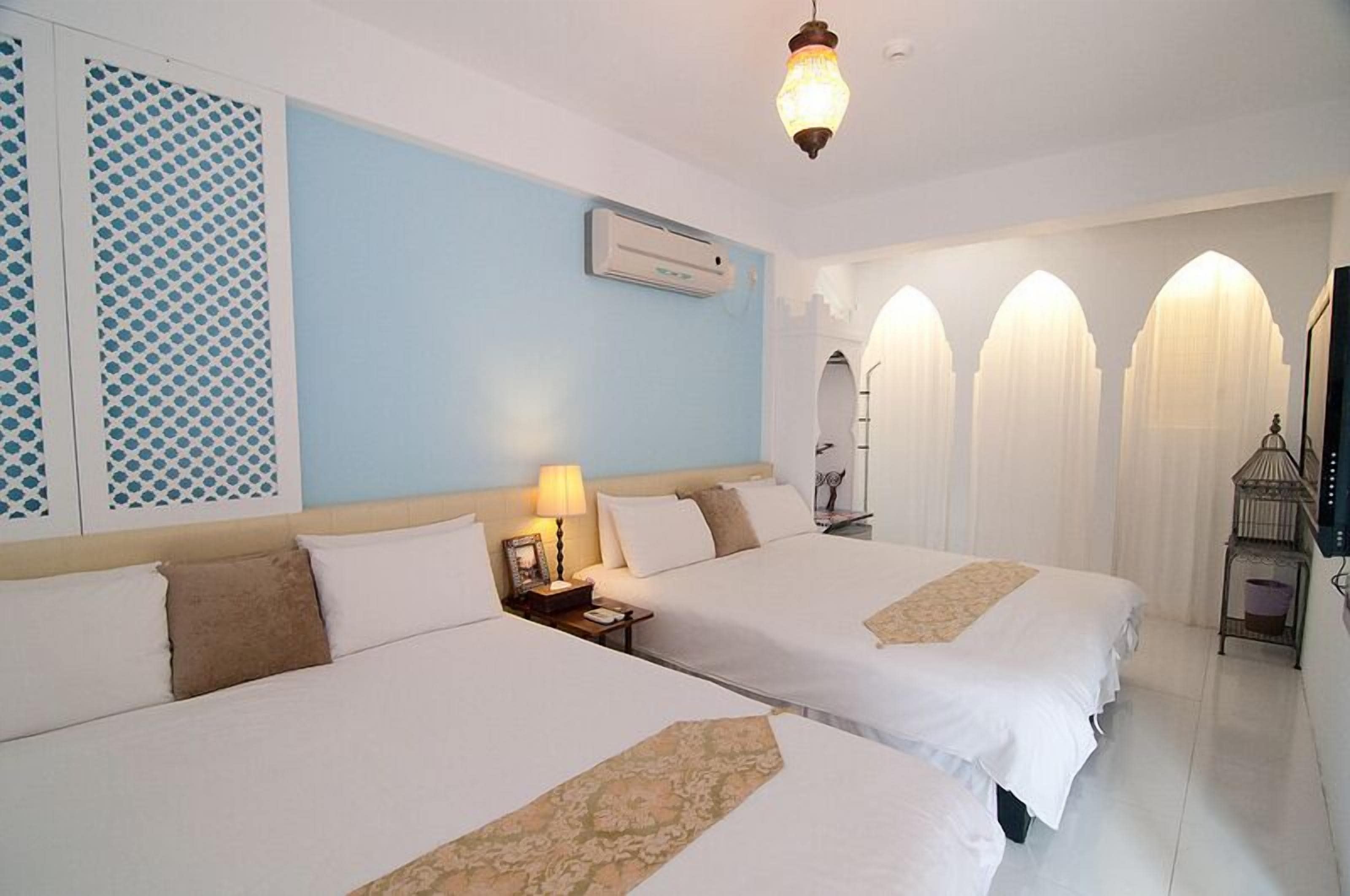 A01 白色皇宮 | 隔音、免費 Wi-Fi、床單