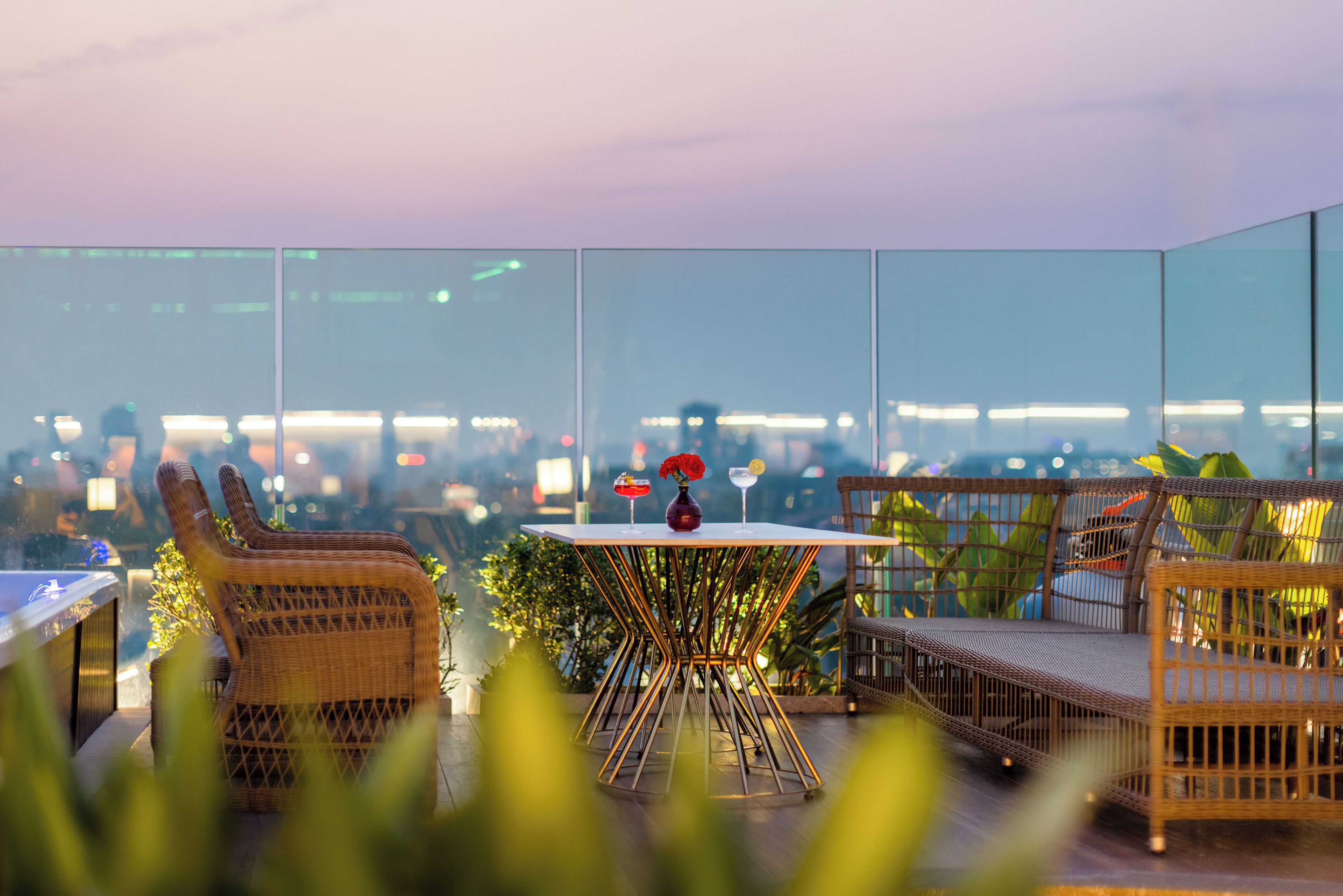 rooftop bar