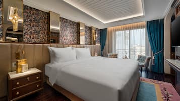 Habitación doble exclusiva (Hot Tub) | Ropa de cama de alta calidad, camas Tempur-Pedic y minibar