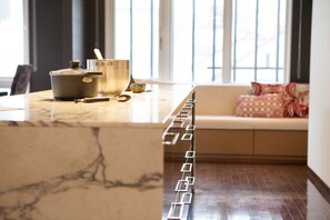 Penthouse, 4 chambres | Literie de qualité supérieure, coffres-forts dans les chambres