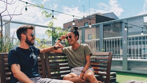 Terrace/patio - Ark Hostel & Cafe Dining (Osaka)