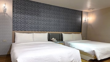 Down comforters, desk, soundproofing, free WiFi