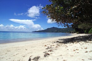 Beach nearby, white sand - Forest Lodge Guest House (Mahé Island)