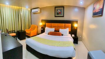 Premier Room | 1 bilik tidur, peralatan tempat tidur premium, bar mini