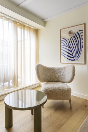 Double Room (Bed is 160cm) | Desk, blackout drapes, free WiFi, bed sheets - Grønbechs Hotel (Allinge)