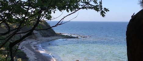 Beach nearby, white sand