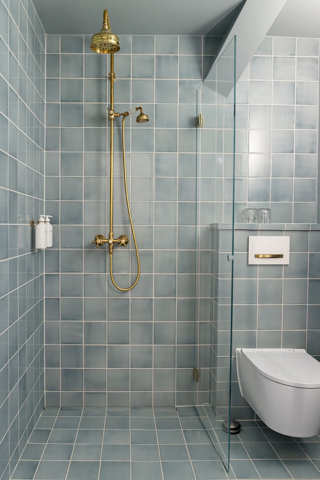 double room (bed is 160cm) | bathroom | shower, designer toiletries, hair dryer, towels