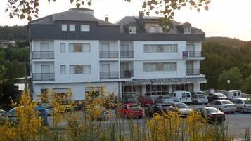 Voorkant van accommodatie