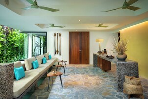 Salas de tratamiento para parejas, tratamientos corporales, aromaterapia