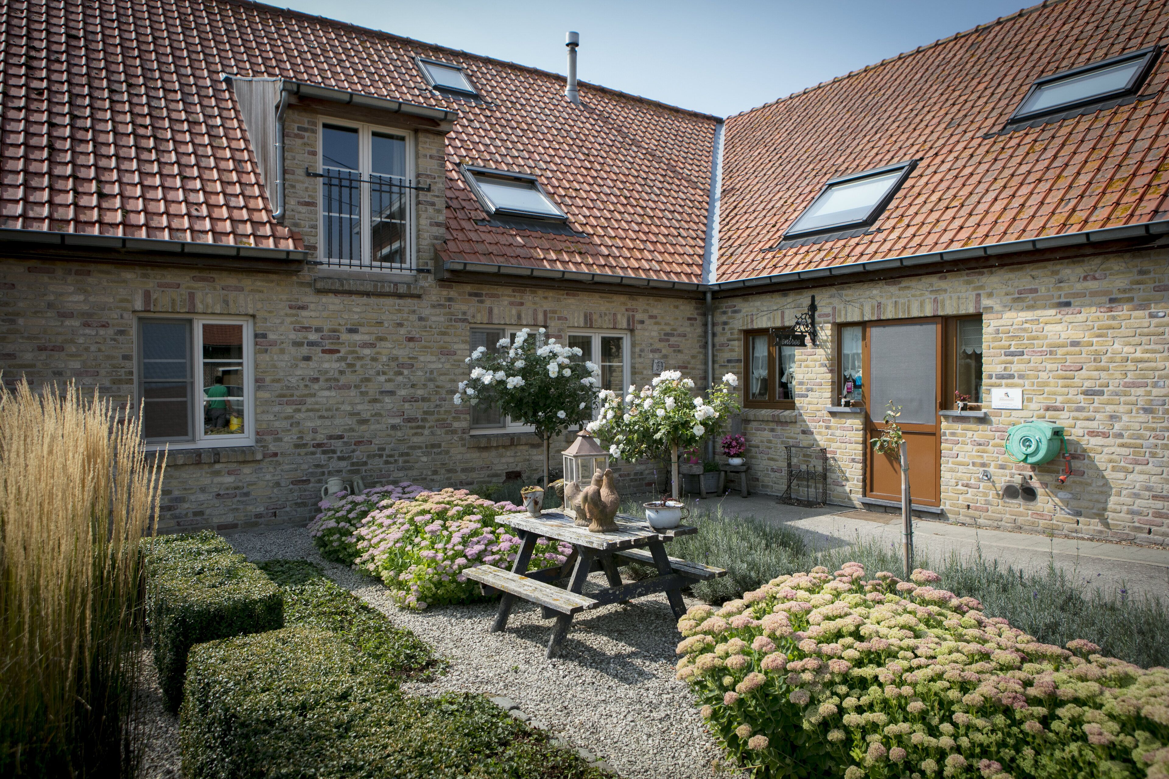 Façade de l’hébergement