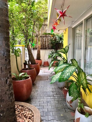 Fachada de la propiedad